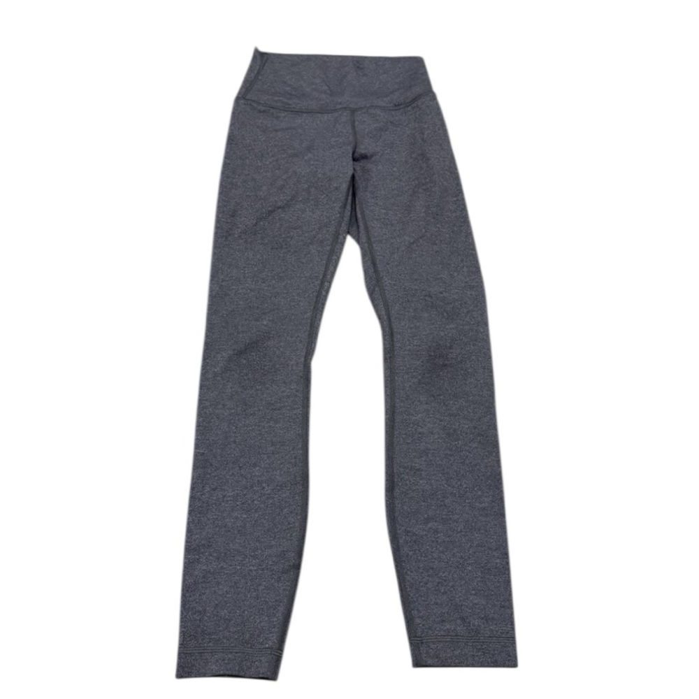 Lululemon Women’s Gray Wunder Under HR Leggings Sz 4  *Please Read*